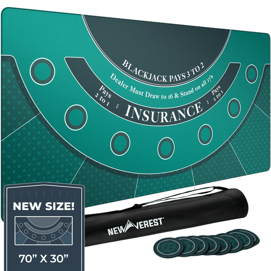 Newverest Blackjack Mat 70" x 30" - Newverest