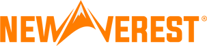 newverest logo in branded orange color