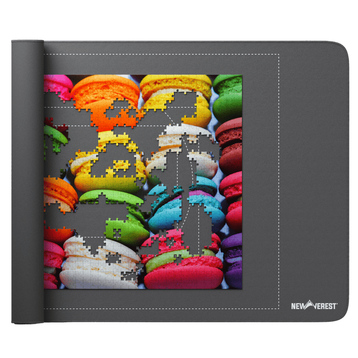 Newverest puzzle mat roll-up inflatable tube storage system