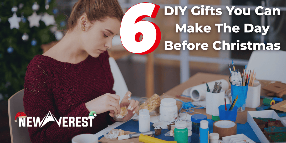 Easy DIY Gifts to Make Day Before Christmas: 6 Ideas
