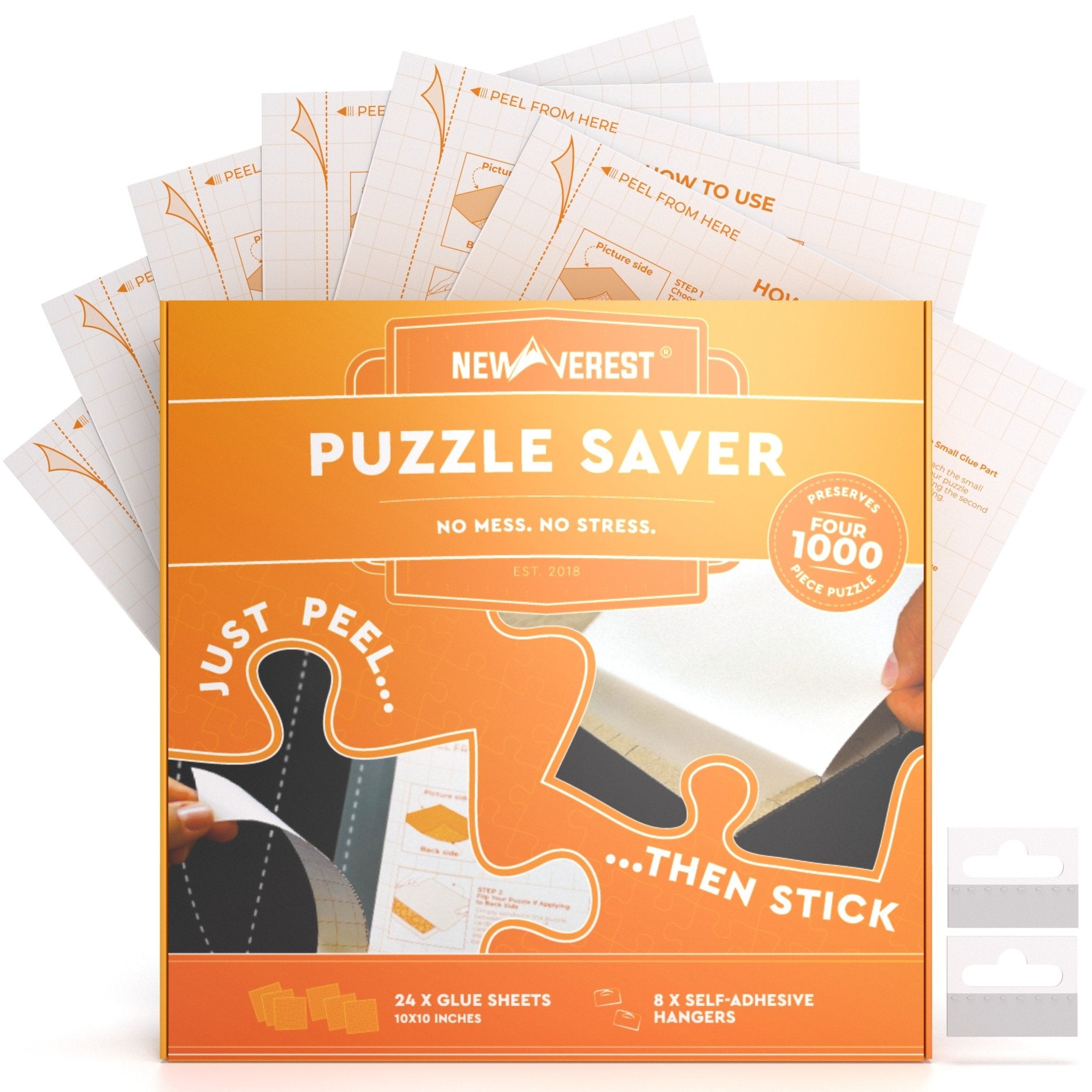 Newverest Puzzle Saver Glue Sheets - Set of 6 - Newverest