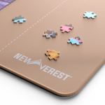 Newverest Puzzle Mat - Rose Gold Edition (1500 Pieces) - Newverest