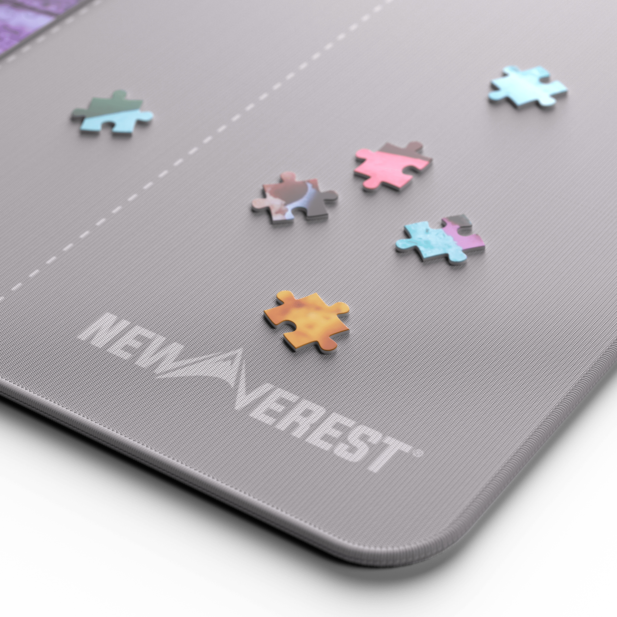 Newverest Puzzle Mat - Silver Edition (1500 Pieces) - Newverest