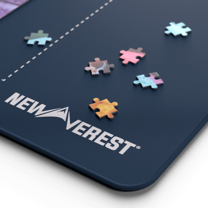 Newverest, 1000 Piece Roll - Up Puzzle Mat in NAVY – "Deep Think" - Newverest