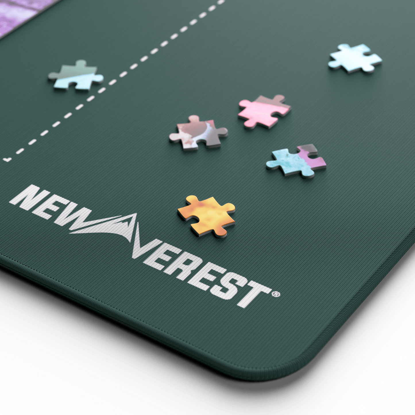 Newverest, 1000 Piece Roll - Up Puzzle Mat in FOREST GREEN – "Piece & Quiet" - Newverest
