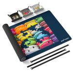Newverest, 1000 Piece Roll - Up Puzzle Mat in NAVY – "Deep Think" - Newverest