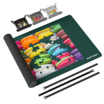 Newverest, 1000 Piece Roll - Up Puzzle Mat in FOREST GREEN – "Piece & Quiet" - Newverest