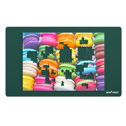 Newverest, 1000 Piece Roll - Up Puzzle Mat in FOREST GREEN – "Piece & Quiet" - Newverest