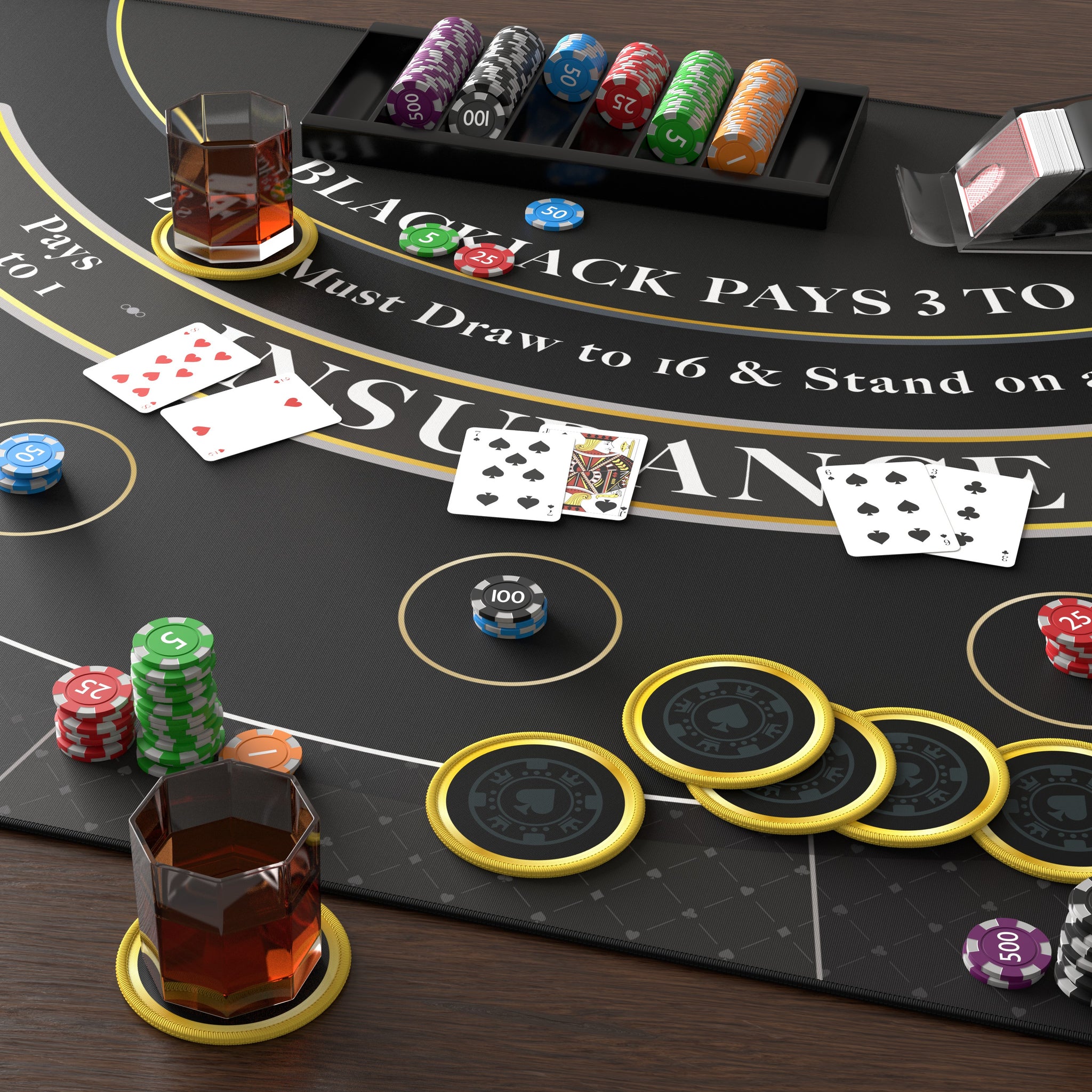 Blackjack Mat 70