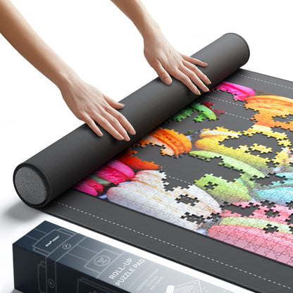 Puzzle Mat Roll Up 46” x 26” Up to 1500 Pieces