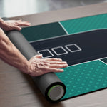 Texas Hold'em Poker Table Top 70" x 35" Up to 10 Players - Newverest