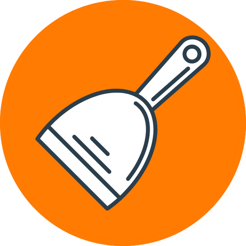 puzzle accessory icon with puzzle scraper as icon image