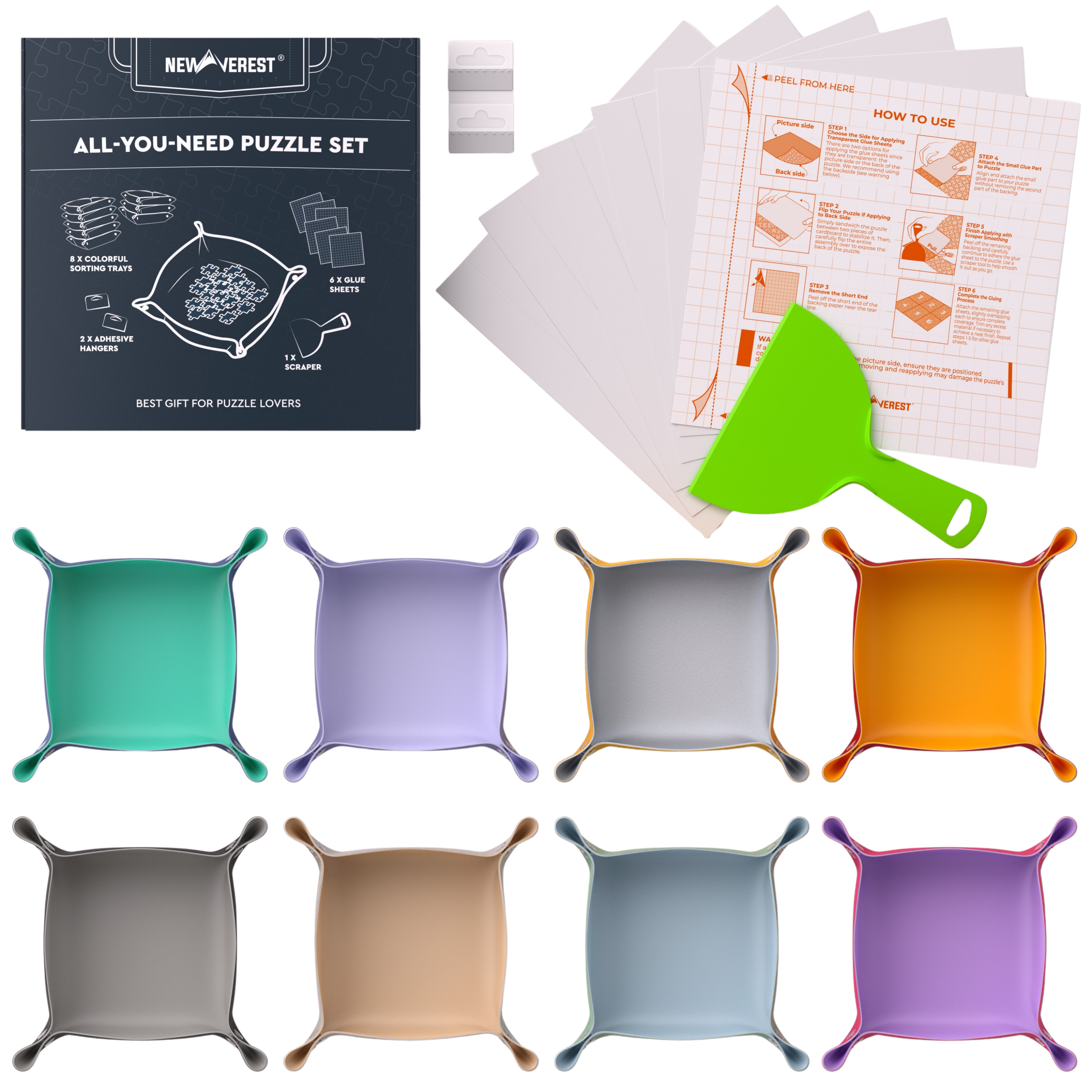 what's included in the all you need puzzle set box